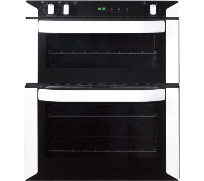 BELLING  BI70FP Electric Built-under Double Oven - White